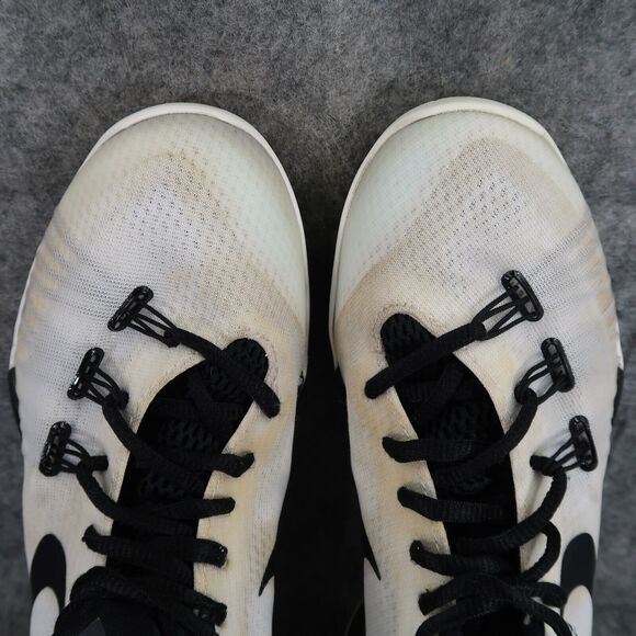 Nike Shoes Mens 5 Athletic Trainers Hyperchase TB Sneaker Basketball White Black - Picture 8 of 13